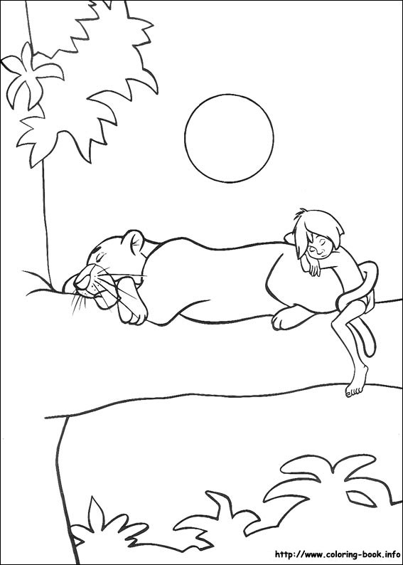 Jungle Book coloring picture